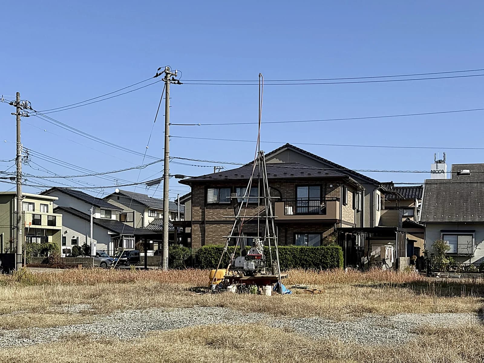 ボーリング作業空き地(解体・更地に関する記事のイメージ)