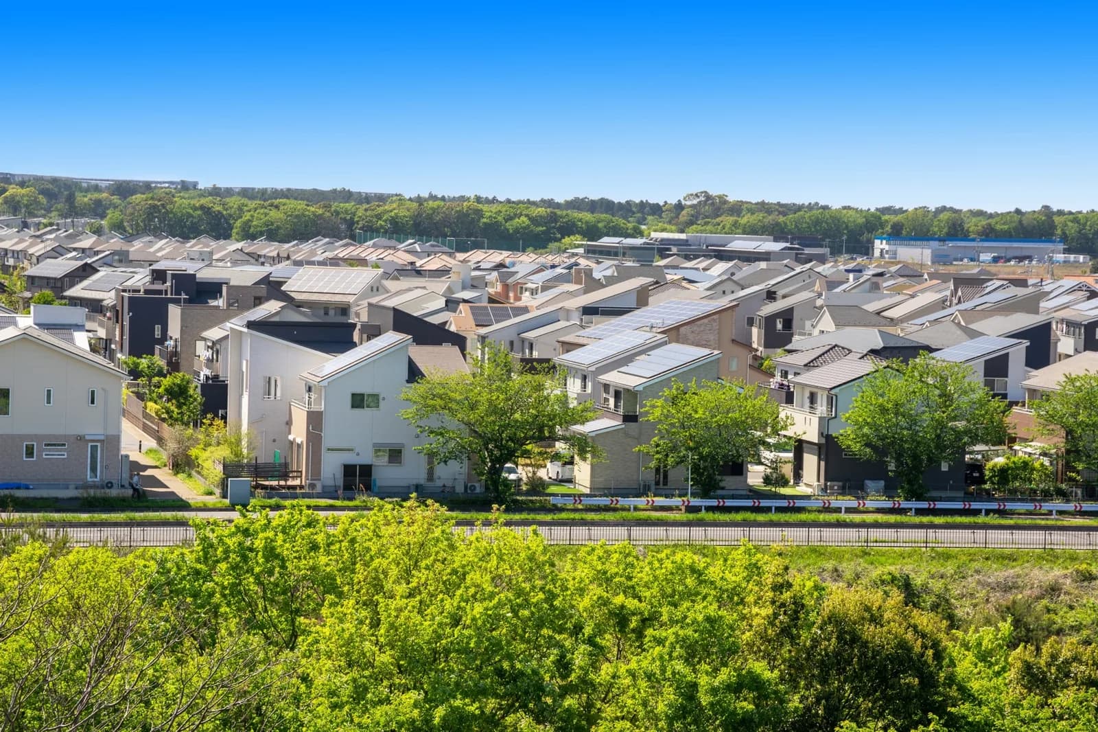新築住宅街