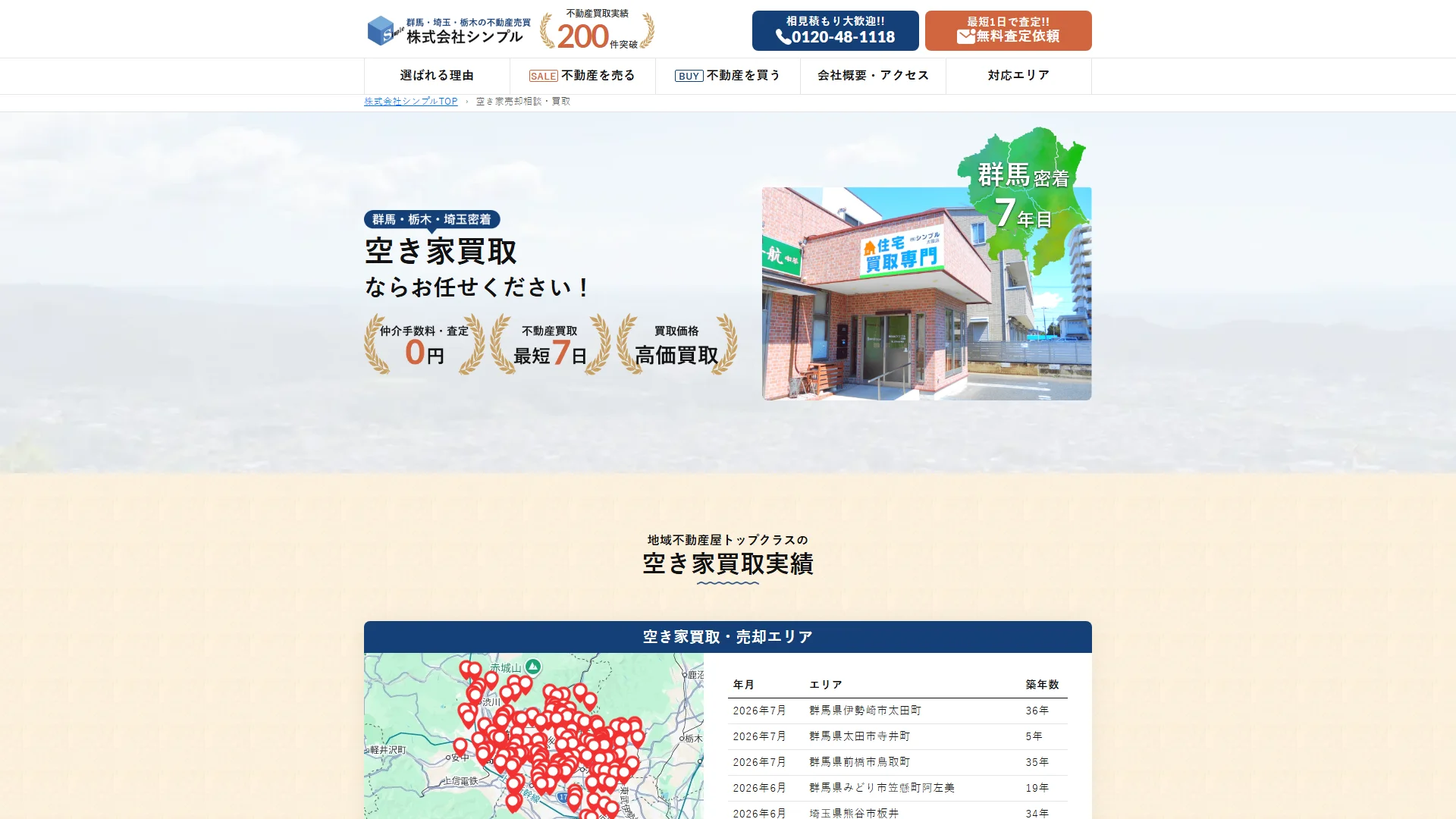 シンプルの公式サイト