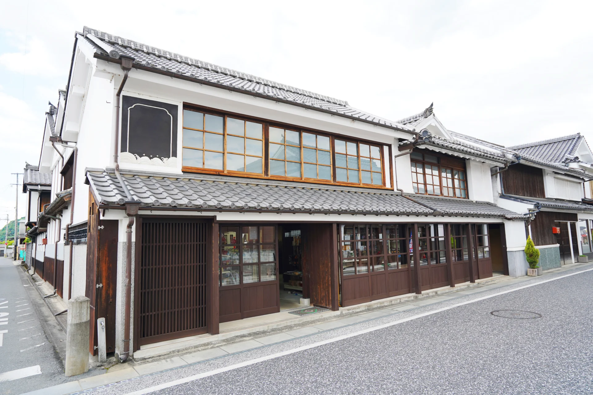 古い町家が並ぶ日田・豆田町の通り(大分県)