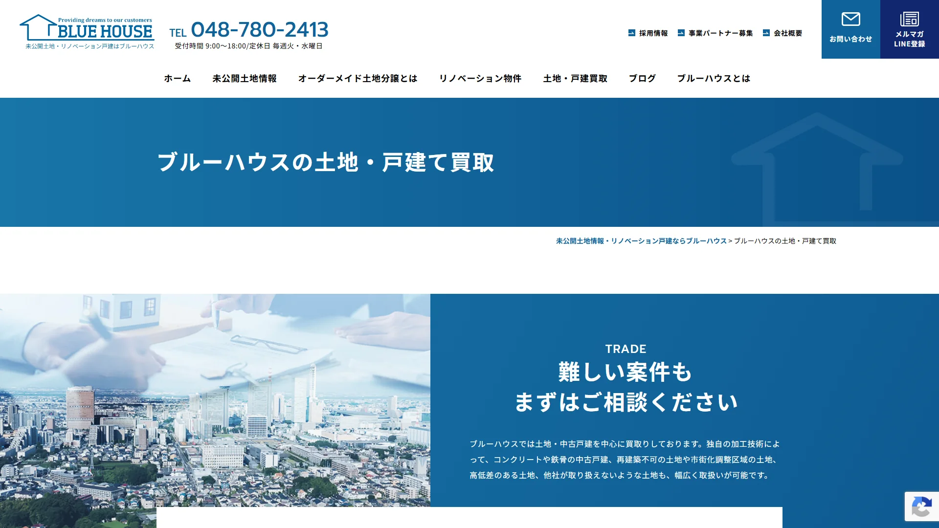 ブルーハウス株式会社の公式サイト