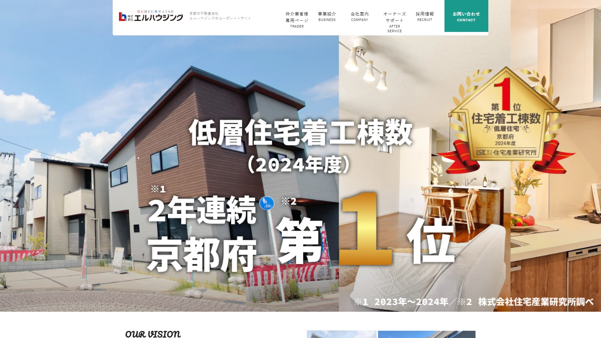 エルハウジングの公式サイト