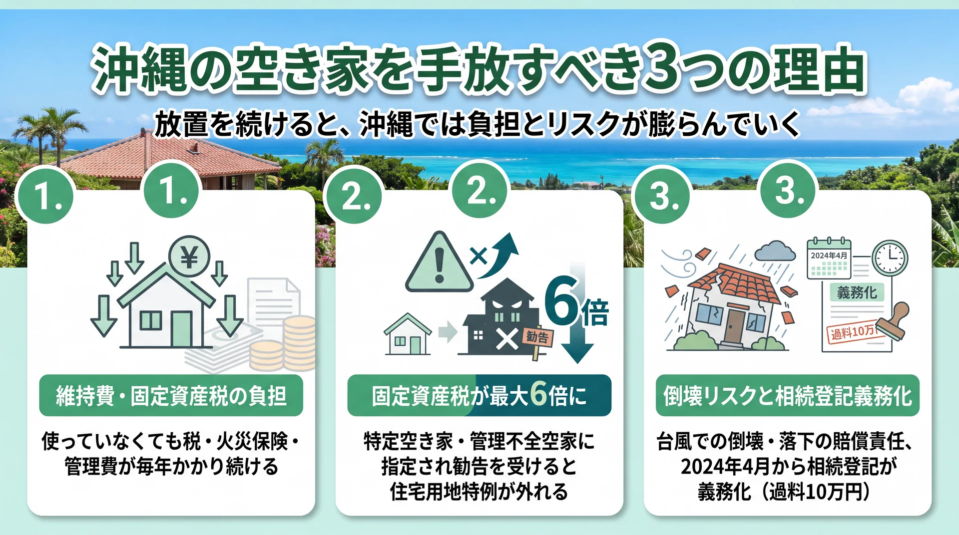 沖縄でなぜ「無料でも」貰い手がつかないのか