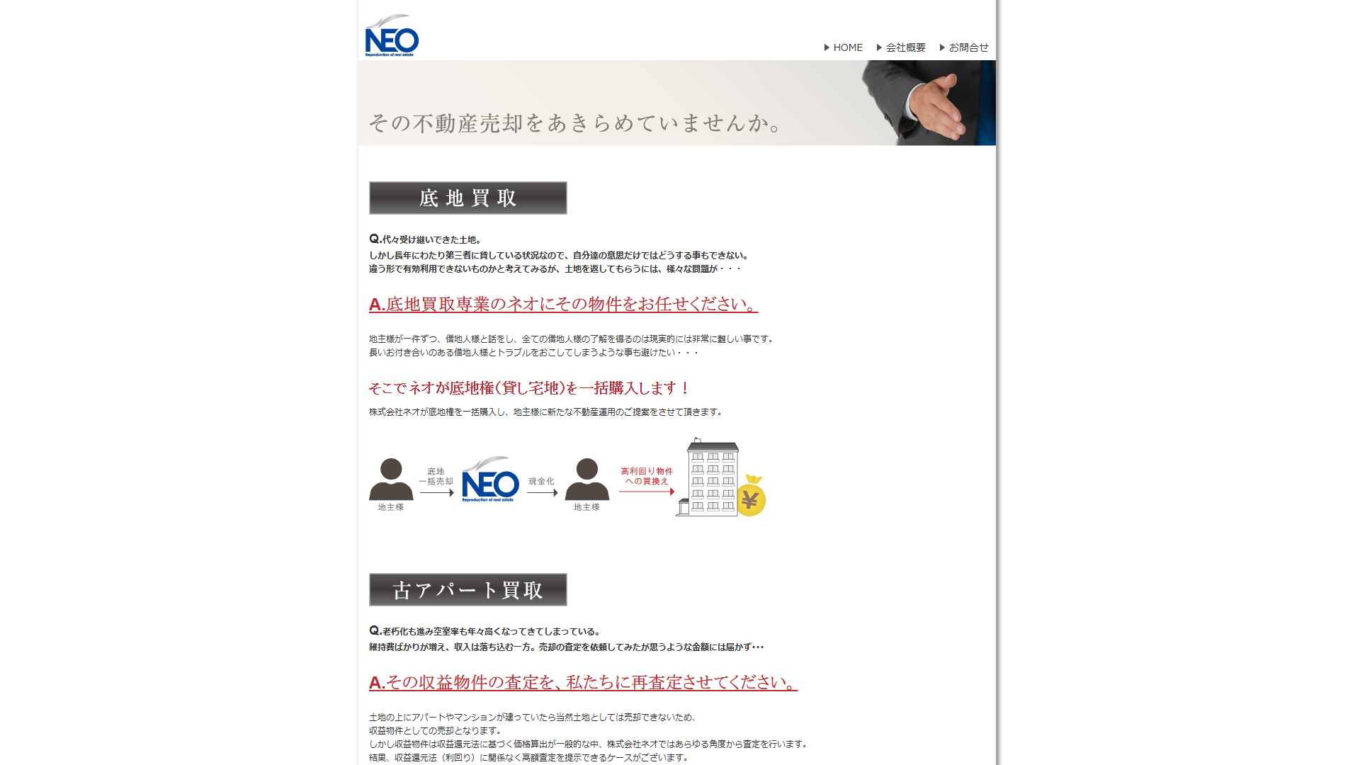 ネオの公式サイト