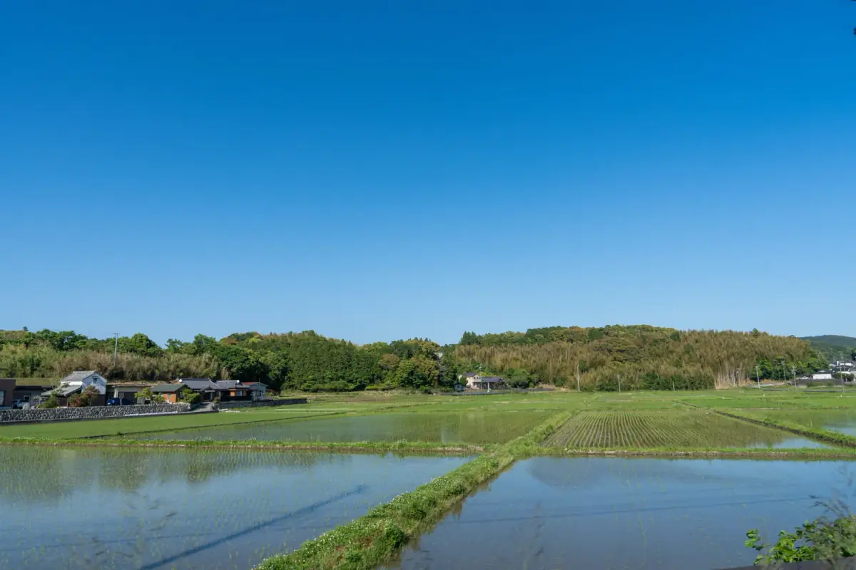 三重県磯部町の田園風景(別荘に関する記事のイメージ)