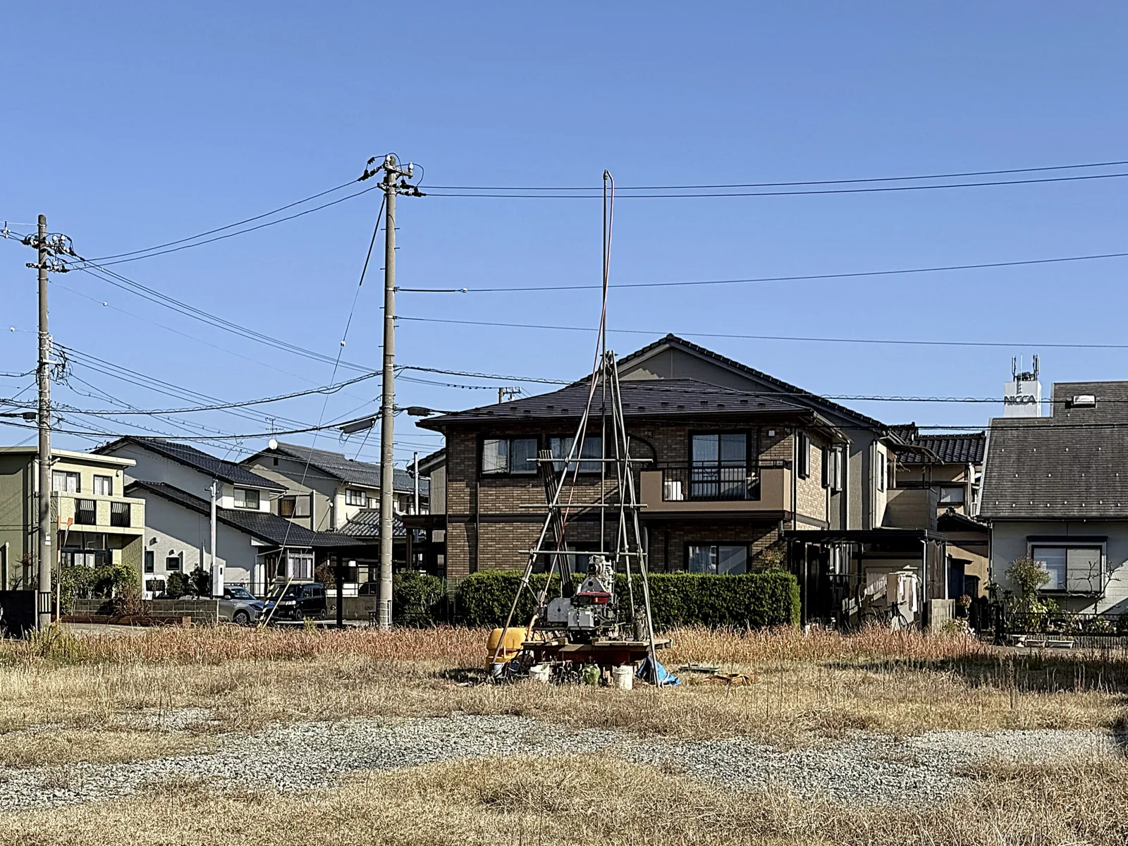 ボーリング作業空き地(解体・更地に関する記事のイメージ)