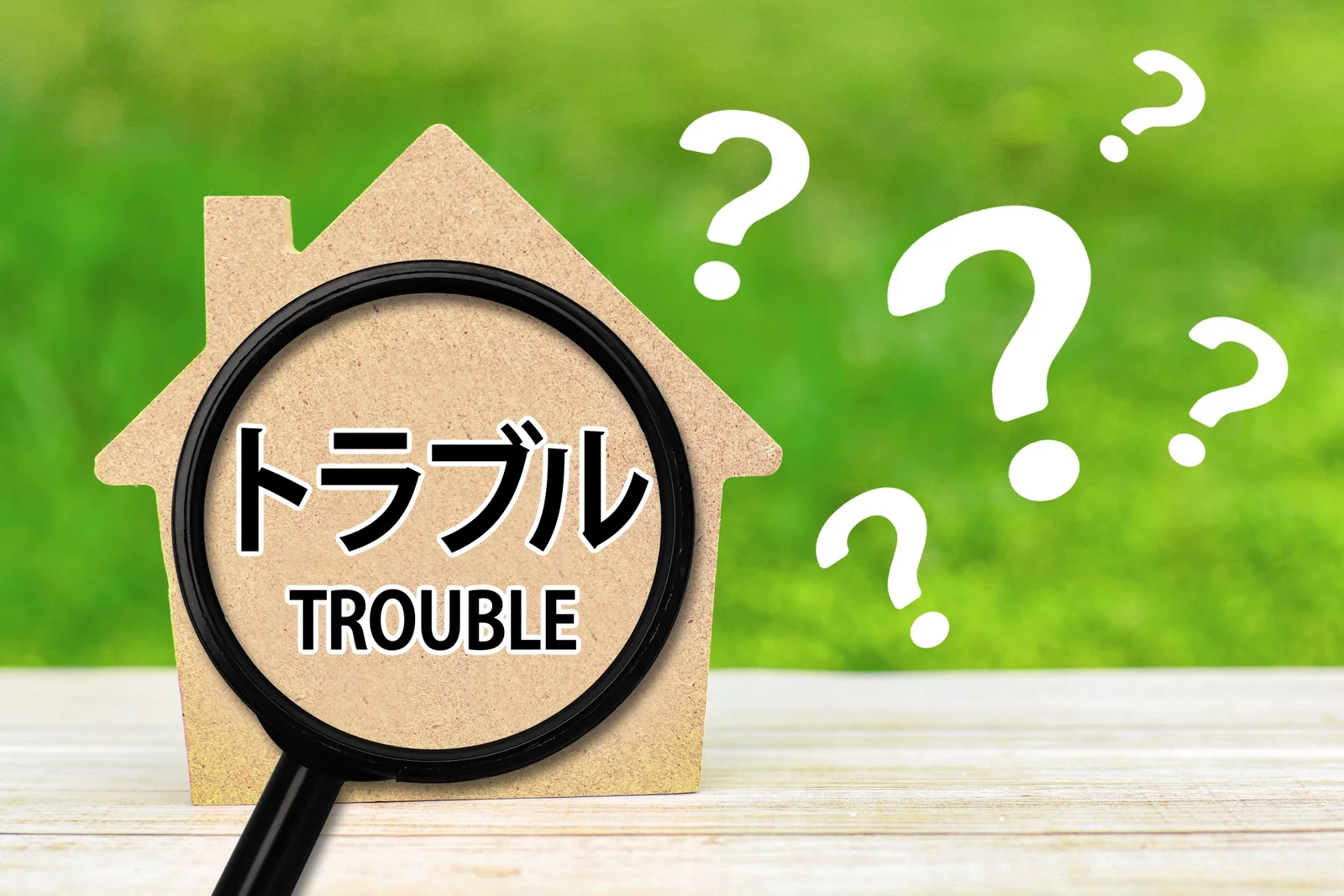 家のトラブル