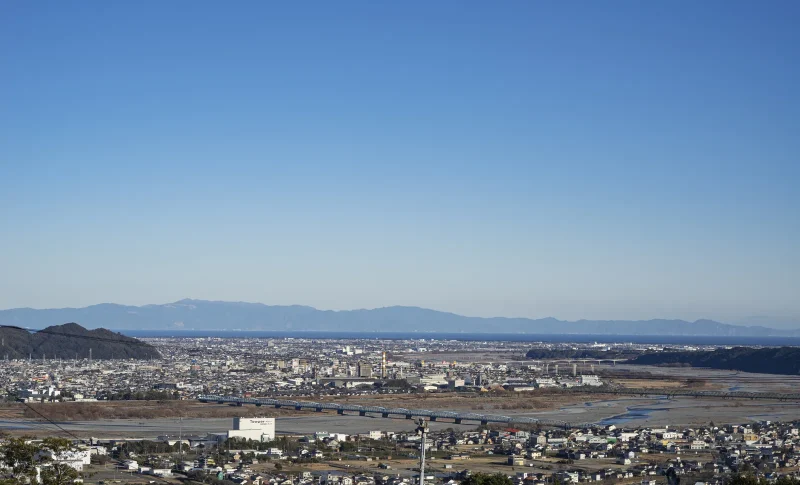 島田市から望む大井川流域の街並み_2（借地権・底地に関する記事のイメージ）