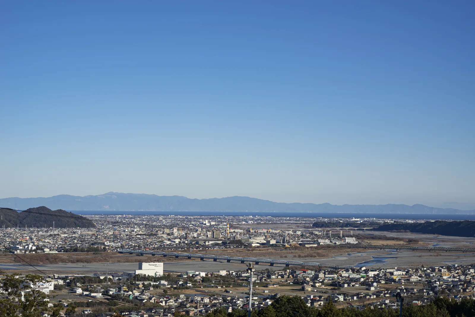 島田市から望む大井川流域の街並み_2(借地権・底地に関する記事のイメージ)